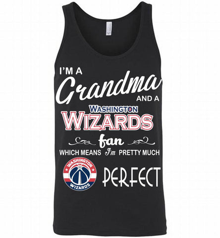 I'M A Grandma And A Washington Wizards Fans Perfect Tank - zezetee