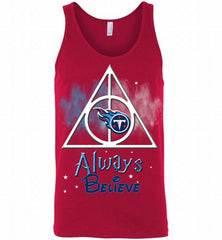 Tennessee Titans Always Believe Harry Potter Tank - zezetee