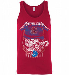Metallica Skull Snake Dallas Mavericks Tank - zezetee