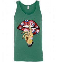 MLB Texas Rangers Lip Shut The Fuck Up Tank - zezetee