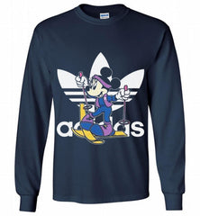 ADIDAS SKI MINNIE MOUSE DISNEY SPORTS Gildan Long Shirt - zezetee