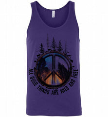 ALL GOOD THING ARE WILD AND FREE Tank - zezetee