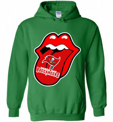 Tampa Bay Buccaneers  x The Rolling Stones Logo Hoodie - zezetee