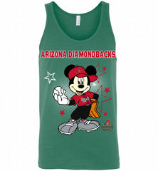 Arizona Diamondbacks Mickey Mouse Disney Super Star Tank - zezetee