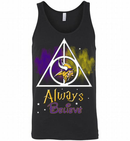 Minnesota Vikings Always Believe Harry Potter Tank - zezetee