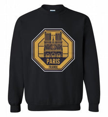 Pray For Paris Notre Dame Cathedral Fire 2019 Unisex Softstyle T-Shirt with Tear Away Label Notre-dame de Paris Crewneck Sweatshirt - zezetee