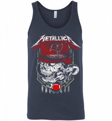 Metallica Skull Snake Tampa Bay Buccaneers Tank - zezetee