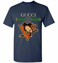 Gucci Pittsburgh Penguins Logo Shirt - zezetee