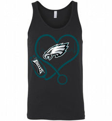 Nurse Heartbeat Philadelphia Eagles Tank