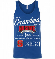 I'M A Grandma And A NC State Wolfpack Fan Tank - zezetee