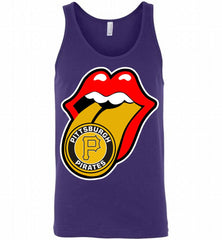 Pittsburgh Pirates  x The Rolling Stones Logo Tank - zezetee