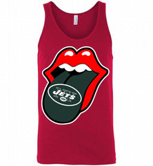New York Jets  x The Rolling Stones Logo Tank - zezetee