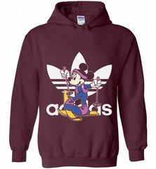 ADIDAS SKI MINNIE MOUSE DISNEY SPORTS Hoodie - zezetee