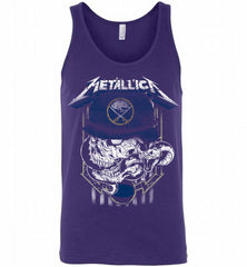 Metallica Skull Snake Buffalo Sabres Tank - zezetee