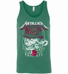 Metallica Skull Snake Cleveland Cavaliers Tank - zezetee