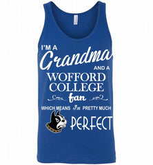 I'M A Grandma And A Wofford Terriers Fan Tank - zezetee
