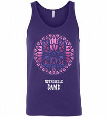 The Stained Glass Notre Dame Fire Paris Tank - zezetee