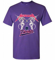 Metallica Minnesota Twins Logo Shirt - zezetee