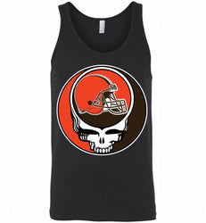 Cleveland Browns Grateful Dead Logo Band Tank