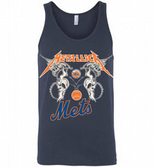 Metallica New York Mets Logo Tank - zezetee