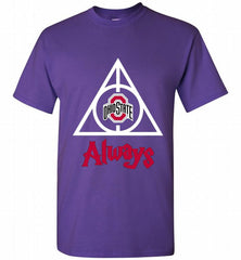 OHIO STATE BUCKEYES DEATHLY HALLOWS ALWAYS GIFT Shirt - zezetee