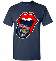Florida Panthers  x The Rolling Stones Logo Shirt - zezetee