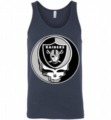 Oakland Raiders  Grateful Dead Logo Band Tank - zezetee