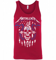 Metallica Philadelphia 76ers Logo Tank - zezetee