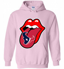 Houston Texans  x The Rolling Stones Logo Hoodie - zezetee