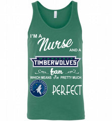 I'M A Nurse And A MinnesotaTimberwolves Fans Perfect Tank - zezetee