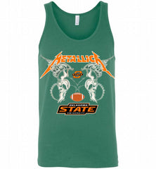 Metallica Oklahoma State Cowboys Logo Tank - zezetee