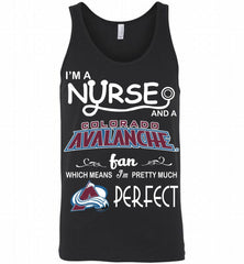 I'M A Nurse And A Colorado Avalanche Fans Gift Tank - zezetee