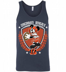 Disney Mickey Cincinnati Bengals Team Tank - zezetee
