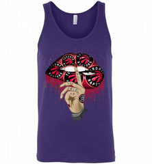Toronto Raptors Lip Shut The Fuck Up Tank - zezetee