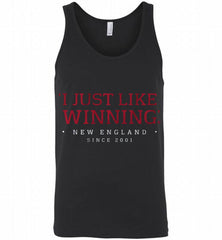 I JUST LIKE WINNING New England Patriots Tank - zezetee