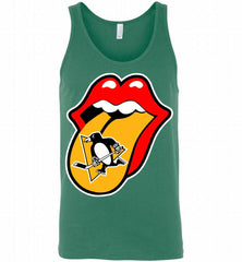 Pittsburgh Penguins  x The Rolling Stones Logo Tank - zezetee