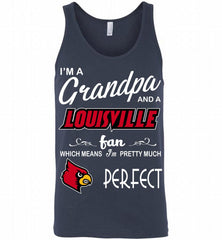 I'M A Grandpa And A Louisville Cardinals Fan Tank - zezetee