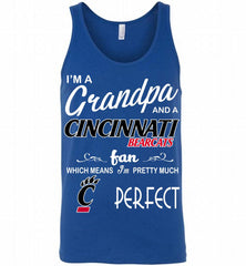 I'M A Grandpa And A Cincinnati Bearcats Fan Tank - zezetee