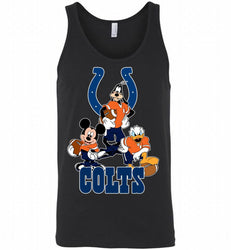 Mickey Goofy Donald Disney Indianapolis Colts Football Gift Tank