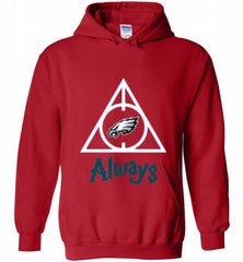PHILADELPHIA EAGLES DEATHLY HALLOWS ALWAYS GIFT Hoodie - zezetee