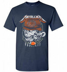 Metallica Skull Snake Chicago Bears Shirt - zezetee