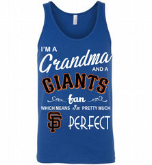 I'M A Grandma And A San Francisco Giants Fans Gift Tank - zezetee