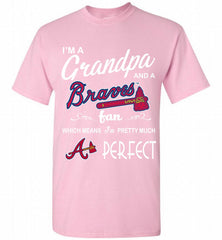 I'M A Grandpa And A Atlanta Braves Fans Gift Shirt - zezetee