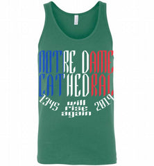 Notre Dame Cathedral 1345 Will Rise Again Tank - zezetee