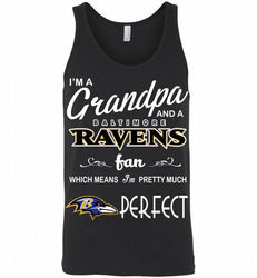 I'M A Grandpa And A Baltimore Ravens Pretty Much Perfect Tank