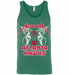 Metallica Atlanta Hawks Logo Tank - zezetee