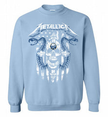 Metallica Buffalo Sabres Logo Crewneck Sweatshirt - zezetee