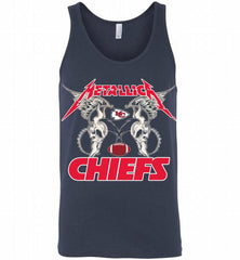 Metallica Kansas City Chiefs Logo Tank - zezetee