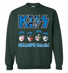 Kiss Orlando Magic Logo Crewneck Sweatshirt - zezetee