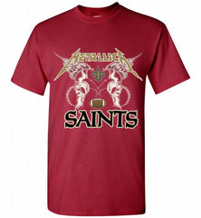 Metallica New Orleans Saints Logo Shirt - zezetee